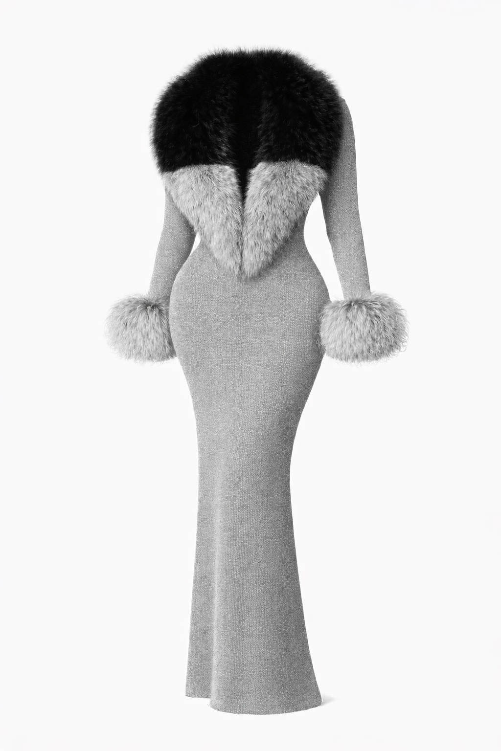 NOIR ASH ACACIA DRESS