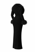 NOIR HRUSH DRESS