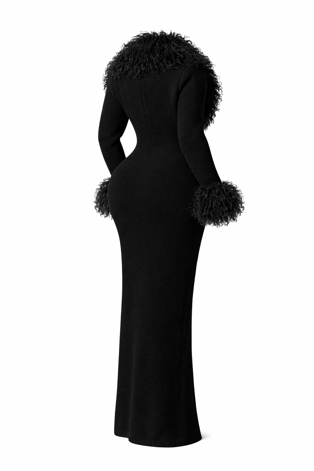 NOIR HRUSH DRESS